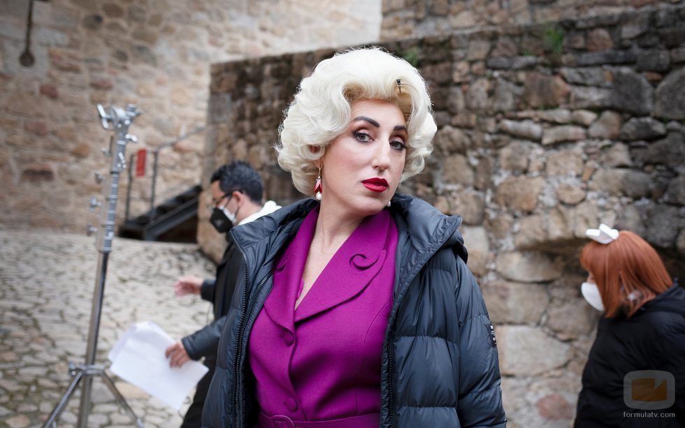 Rossy de Palma en el rodaje de 'Érase una vez...pero ya no'