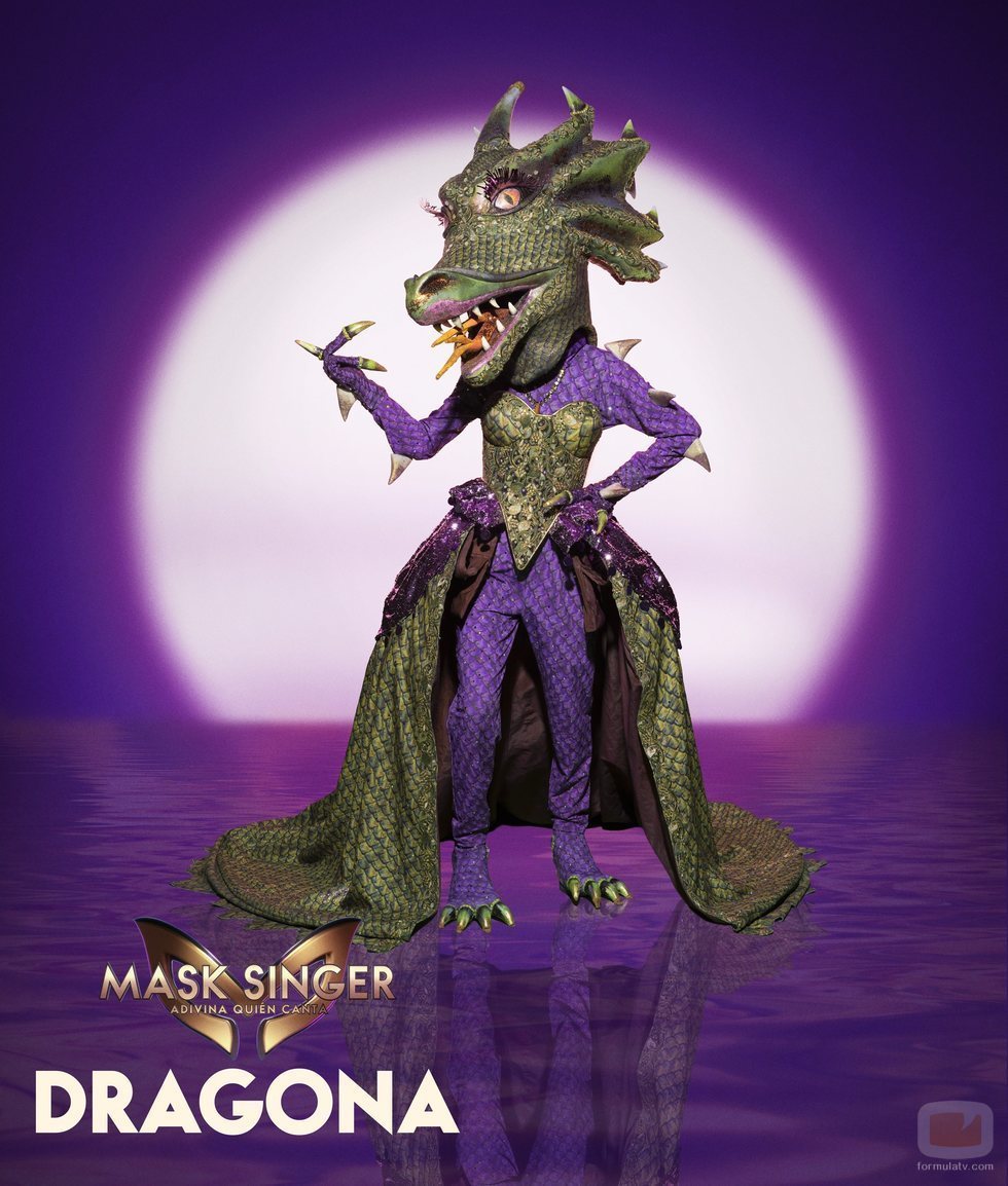 Dragona, máscara de la segunda edición de 'Mask Singer: Adivina quién canta'