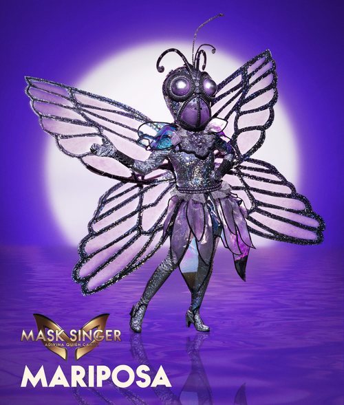 Mariposa, máscara de la segunda edición de 'Mask Singer: Adivina quién canta'