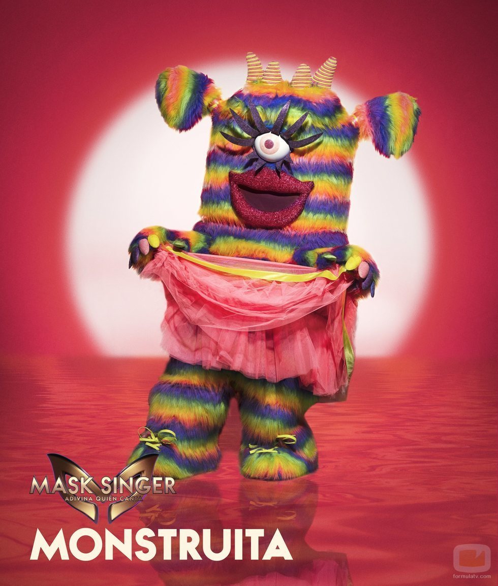 Monstruita, máscara de la segunda edición de 'Mask Singer: Adivina quién canta'