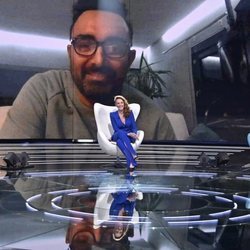 Fidel Albiac se estrena en televisión con su aparición durante la entrevista a Rocío Carrasco