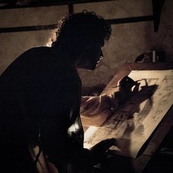 Aidan Turner como Leonardo da Vinci en 'Leonardo'