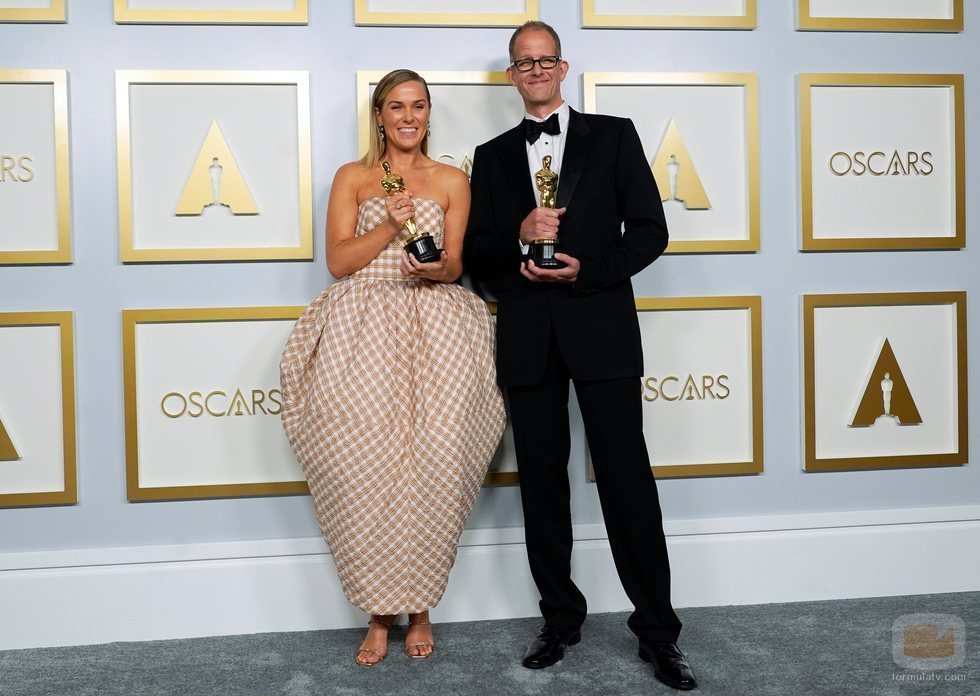 Dana Murray y Pete Docter, ganadores de la Mejor Película de Animación de los Oscar 2021