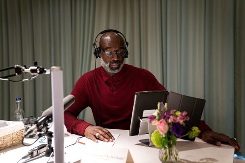 Steve Toussaint en la lectura de guion de 'House of the Dragon'