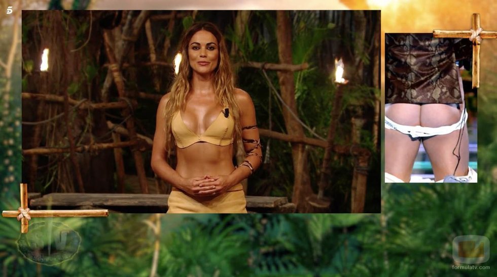 Jorge Javier Vázquez se desnuda en la Gala 4 de 'Supervivientes 2021'