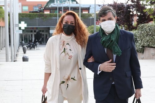 Rocío Carrasco llega a los juzgados tras la demanda de Antonio David Flores