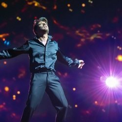 Blas Cantó en el primer ensayo de "Voy a quedarme" en Eurovisión 2021