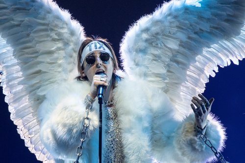 Tix, representante de Noruega, en la Semifinal 1 de Eurovisión 2021