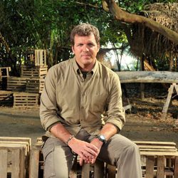 Foto promocional de Mario Picazo en la isla de 'Supervivientes'