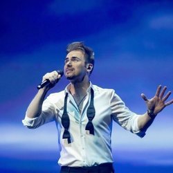 Uku Suviste, representante de Estonia, en la Semifinal 2 de Eurovisión 2021
