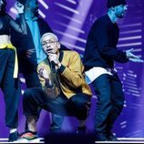 Benny Cristo, representante de República Checa, en la Semifinal 2 de Eurovisión 2021