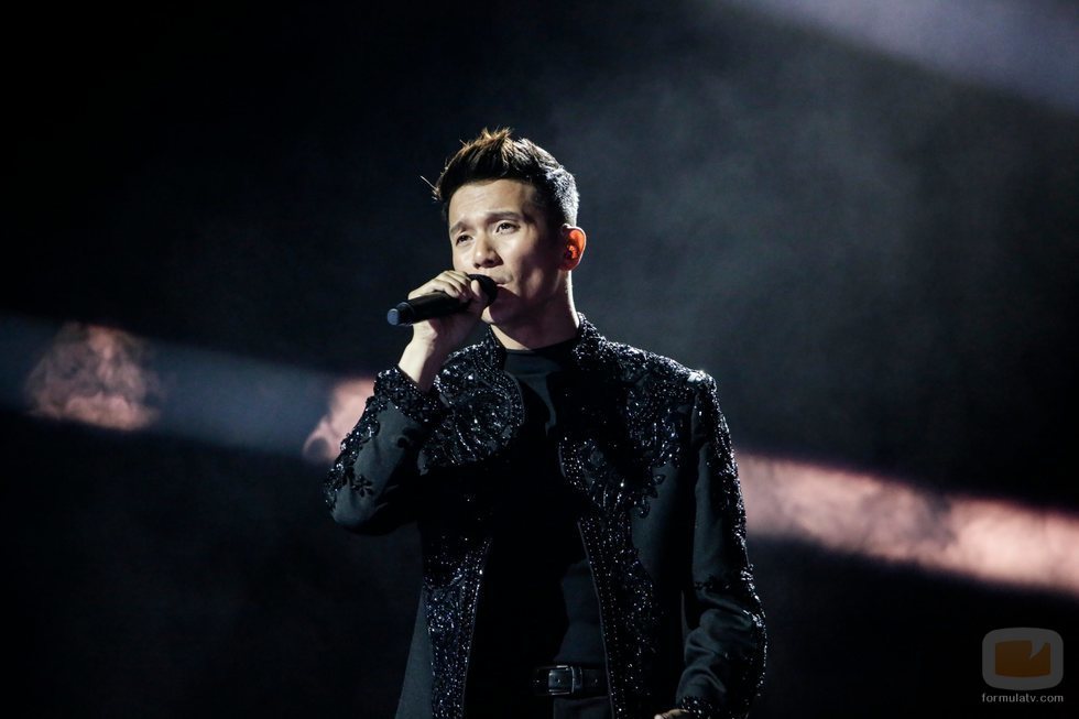 Vincent Bueno, representante de Austria, en la Semifinal 2 de Eurovisión 2021