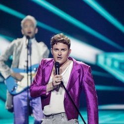 Fyr Og Flamme, representantes de Dinamarca, en la Semifinal 2 de Eurovisión 2021