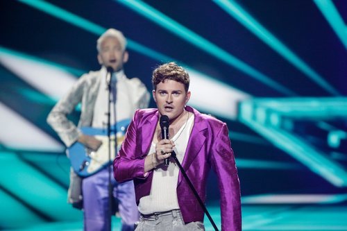 Fyr Og Flamme, representantes de Dinamarca, en la Semifinal 2 de Eurovisión 2021