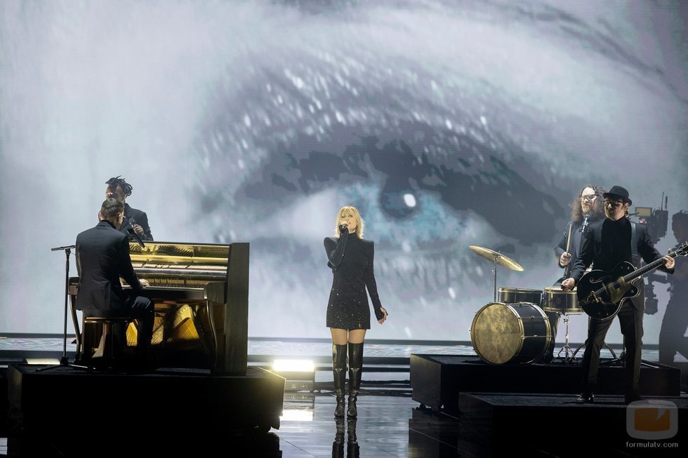 Hooverphonic, representantes de Bélgica, en la final de Eurovisión 2021