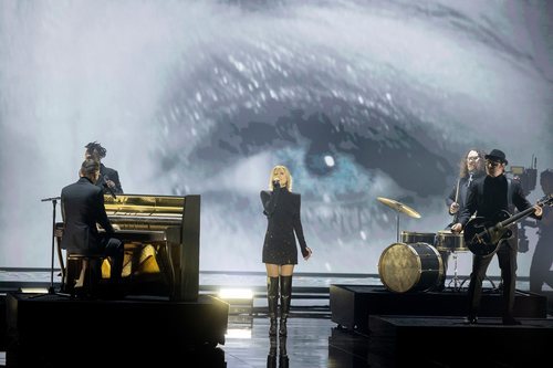 Hooverphonic, representantes de Bélgica, en la final de Eurovisión 2021