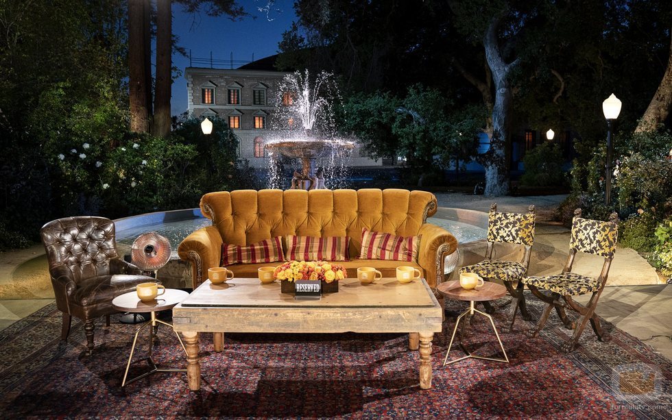 El sofá de 'Friends: The Reunion' de HBO Max