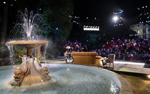 Plató exterior de 'Friends: The Reunion'