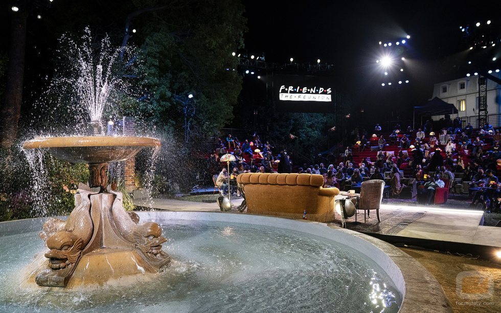 Plató exterior de 'Friends: The Reunion'