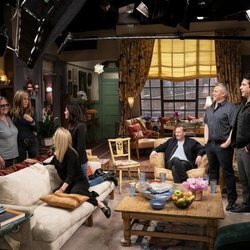 Los protagonistas de 'Friends', en el plató de 'Friends: The Reunion'