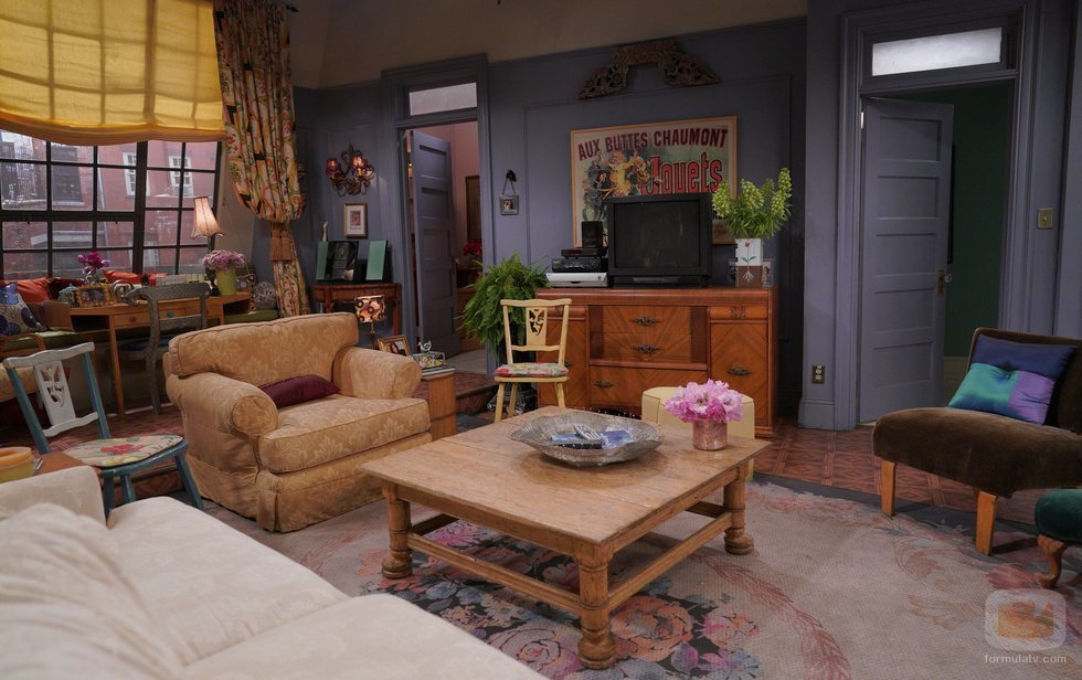 Salón del apartamento de Monica y Rachel en 'Friends: The Reunion' 