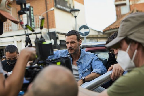 Daniel Grao en el rodaje de la segunda temporada de 'HIT'