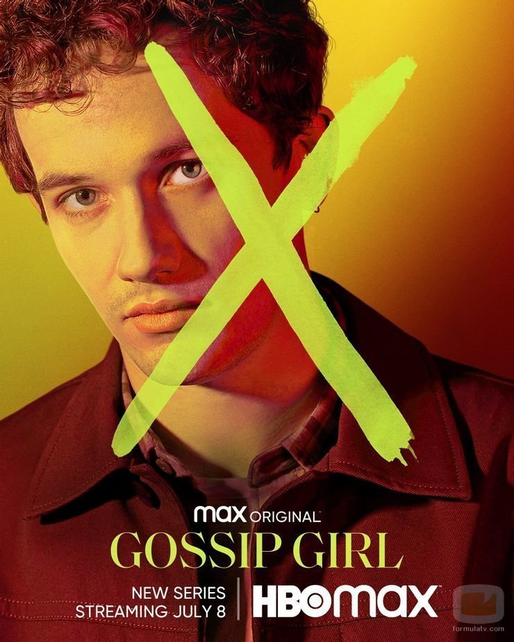 Eli Brown en el cartel del reboot de 'Gossip Girl'