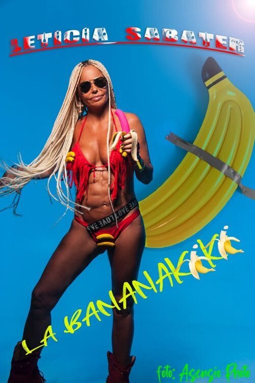 Portada de "La Bananakiki", el single veraniego de Leticia Sabater