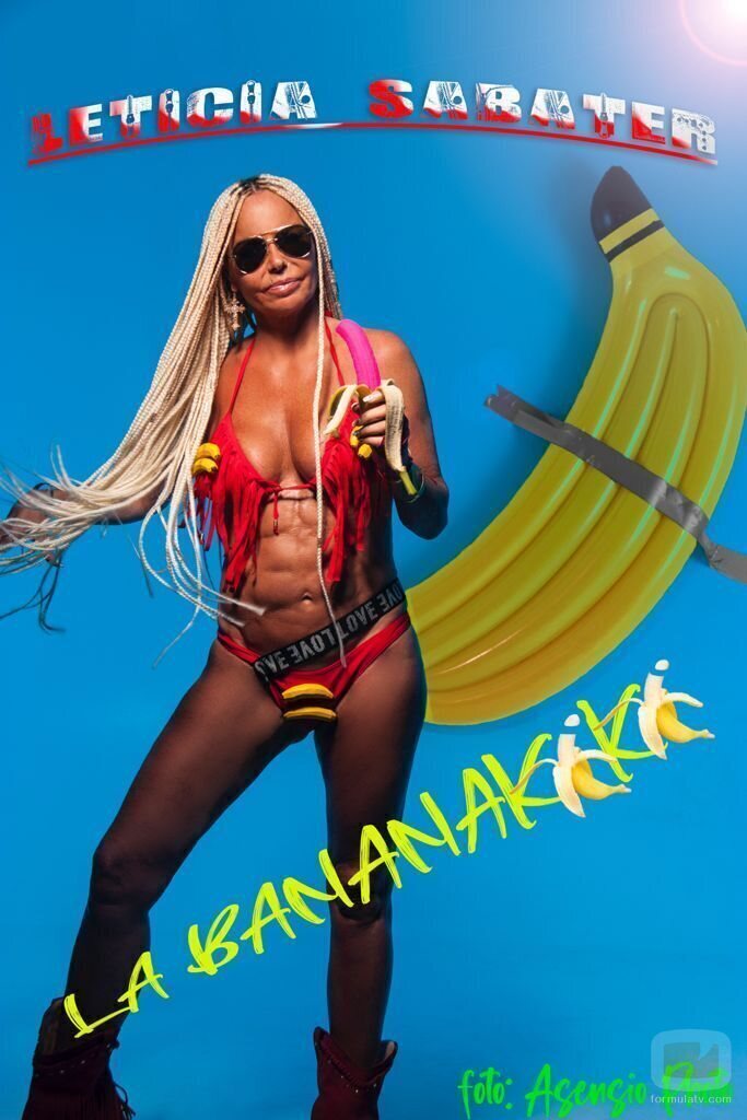 Portada de "La Bananakiki", el single veraniego de Leticia Sabater