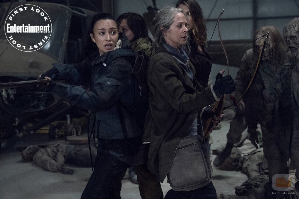 Rosita, Lydia, Carol, y Maggie en las primeras imágenes de la undécima temporada de 'The Walking Dead'
