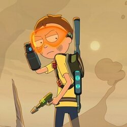 Morty, armado en la quinta temporada de 'Rick y Morty'