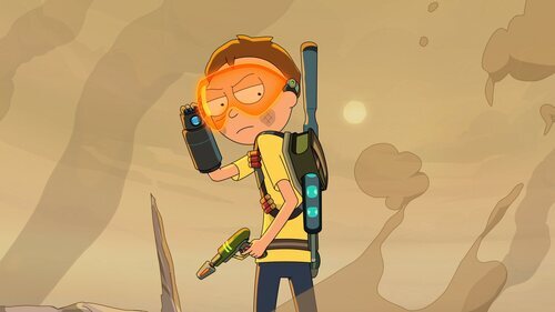 Morty, armado en la quinta temporada de 'Rick y Morty'