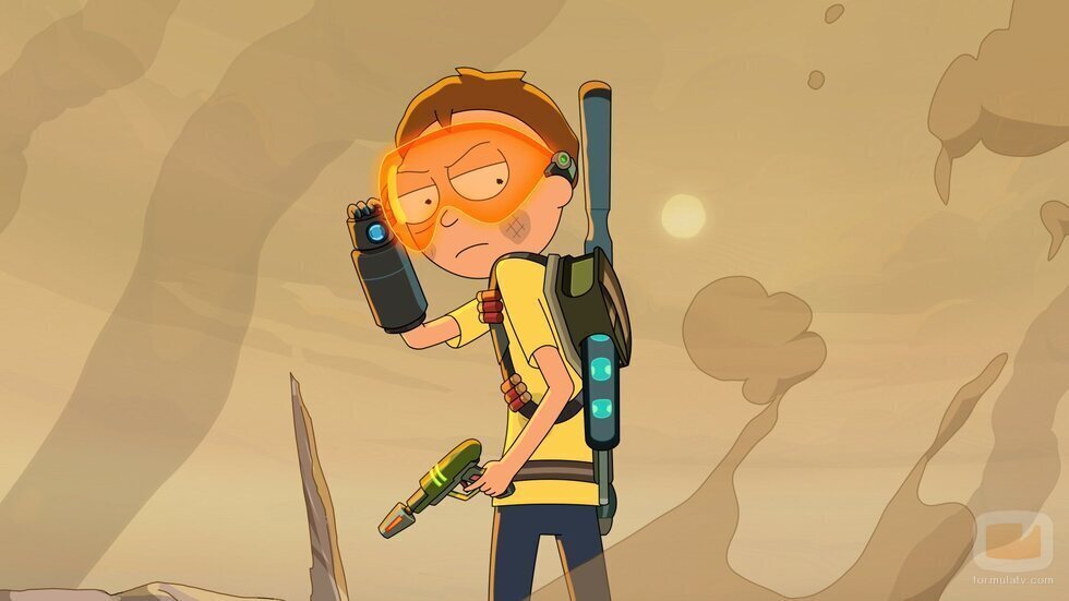 Morty, armado en la quinta temporada de 'Rick y Morty'