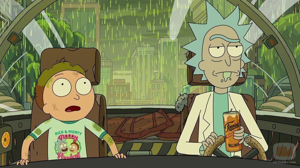Morty y Rick en la quinta temporada de 'Rick y Morty'