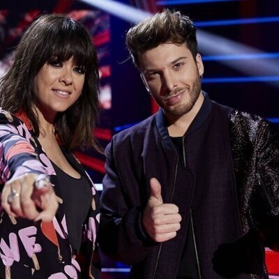 Blas Cantó y Vanesa Martín en la sexta edición de 'La Voz Kids'