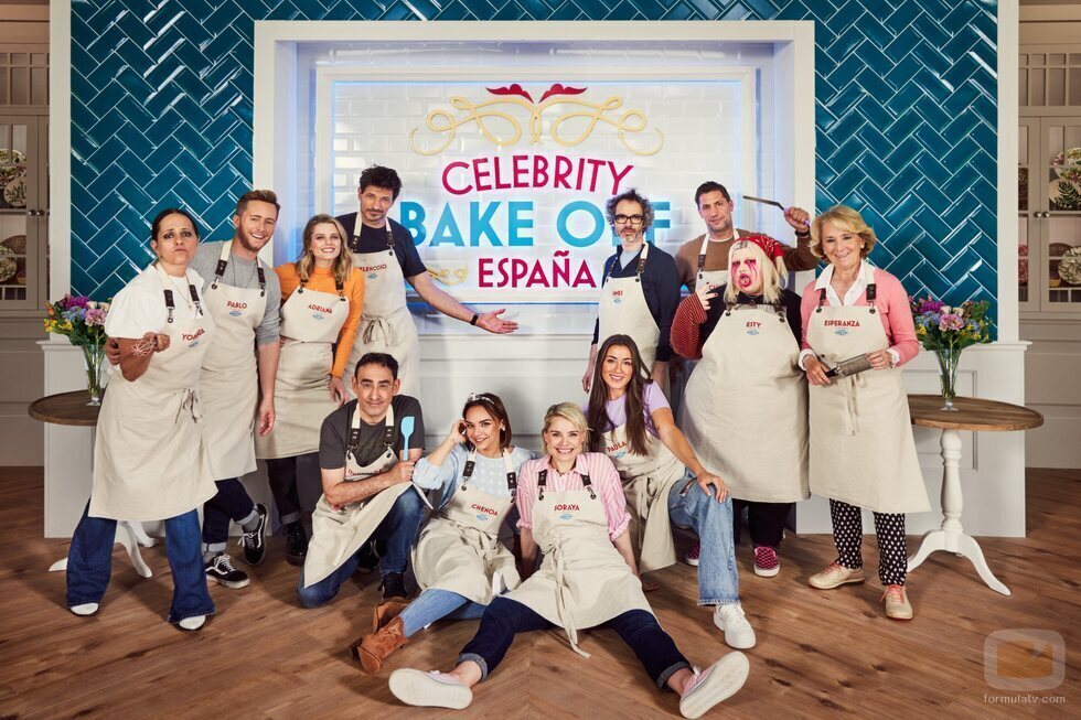 Los concursantes de 'Celebrity Bake Off España' en Amazon Prime Video