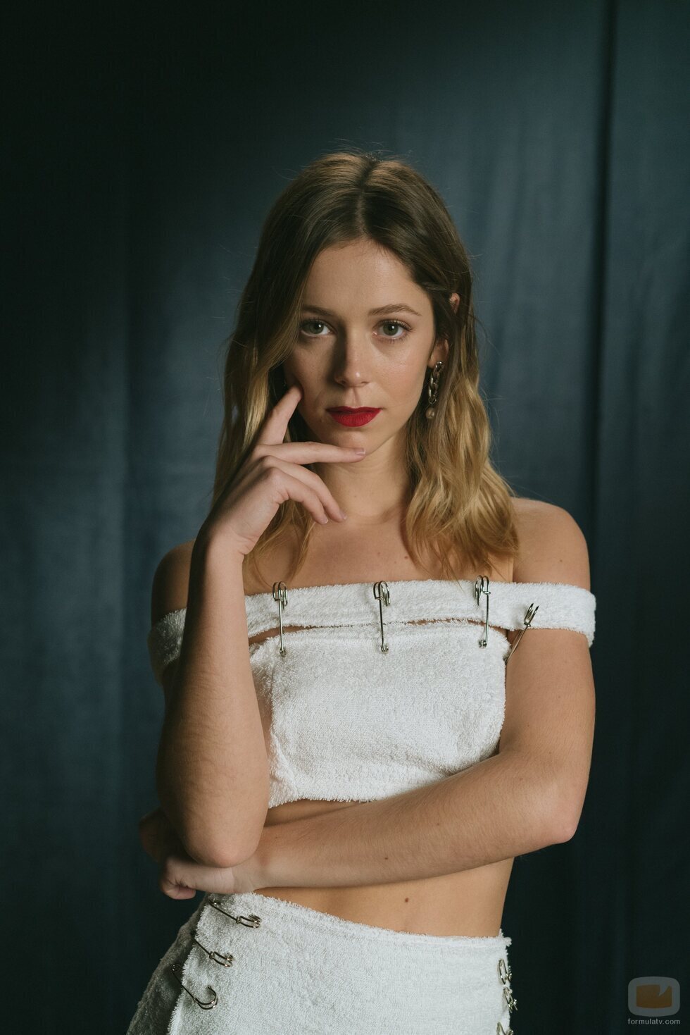 Cayetana (Georgina Amorós) en la fiesta de toallas de la cuarta temporada de 'Élite'
