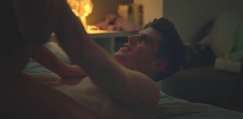 Guzmán (Miguel Bernardeau), teniendo sexo en 'Élite 4'