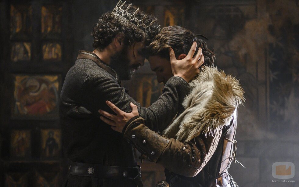 Francisco Ortiz y Jaime Lorente en la segunda temporada de 'El Cid'