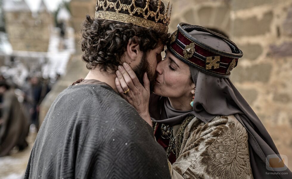 Elia Galera y Francisco Ortiz en la segunda temporada de 'El Cid'