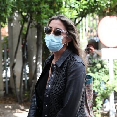 Paz Padilla, en el tanatorio por la muerte de Mila Ximénez