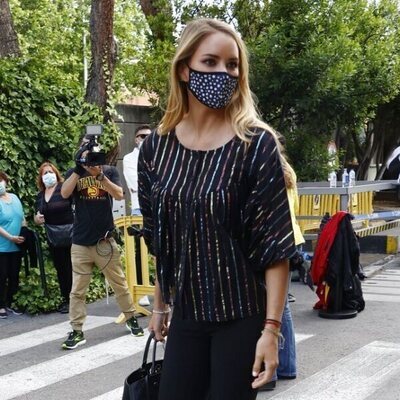Alba Carrillo, en el tanatorio por la muerte de Mila Ximénez