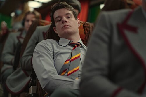 Adam Groff, en la tercera temporada de 'Sex Education'