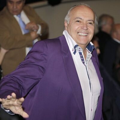 José Luis Moreno en un concierto de Isabel Pantoja