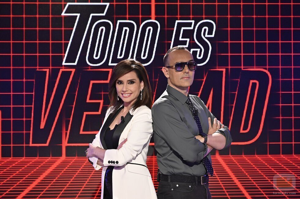 Marta Flich y Risto Mejide, presentadores de 'Todo es verdad'