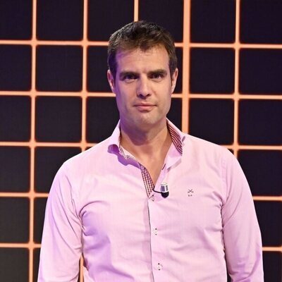 David Alemán en el plató de 'Todo es verdad'