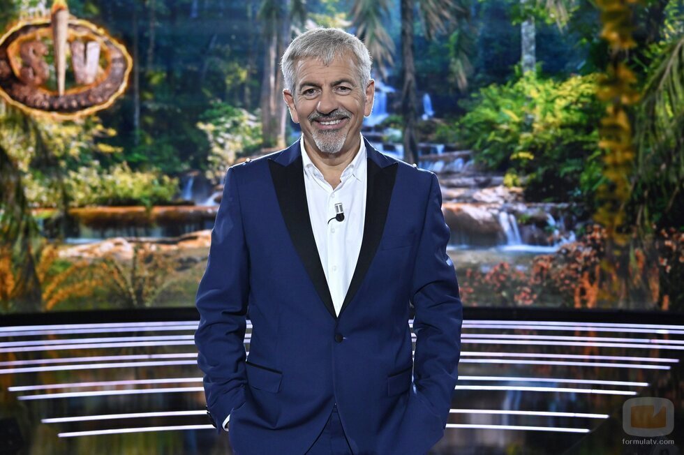 Carlos Sobera en la final de 'Supervivientes 2021'