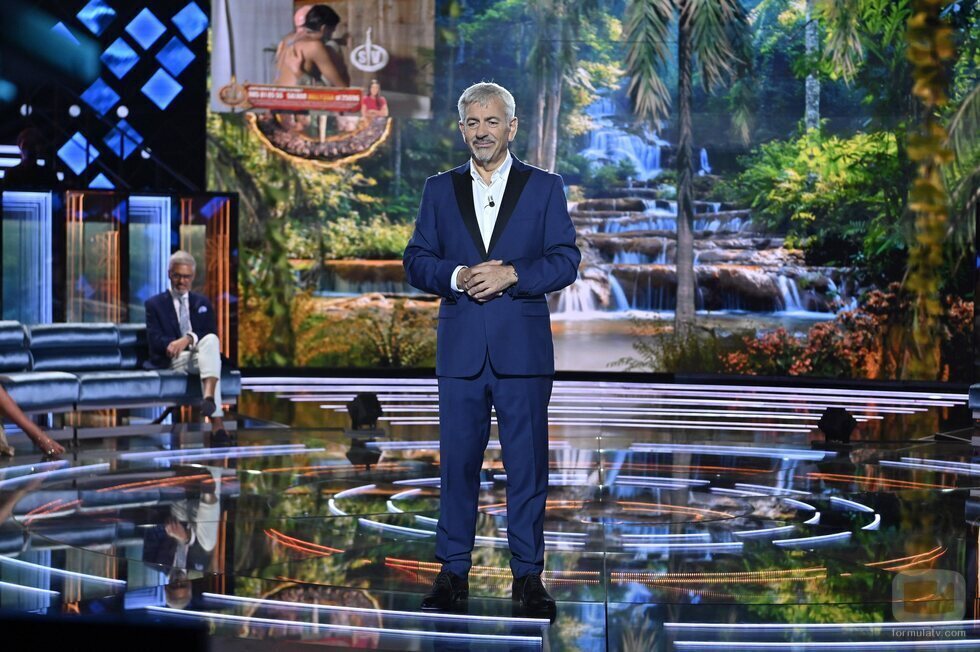 Carlos Sobera presenta la final de 'Supervivientes 2021'