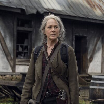Melissa McBride en la temporada 11 de 'The Walking Dead'