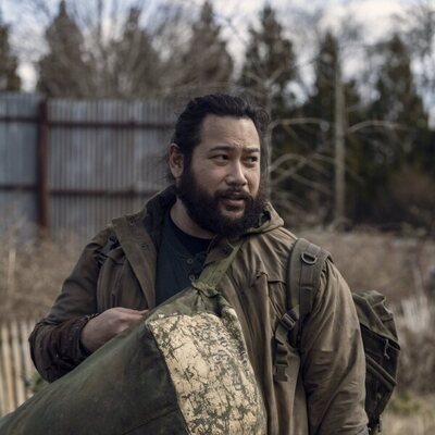 Cooper Andrews en la temporada 11 de 'The Walking Dead'